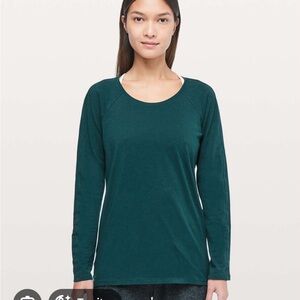 Lululemon Emerald LS Long Sleeve Shirt